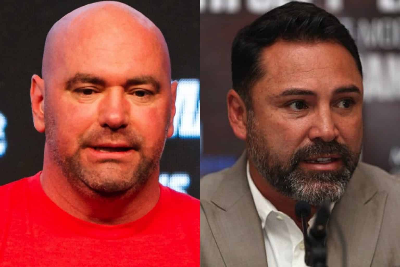 Oscar De La Hoya Wishes Dana White 'Good Luck' In Boxing Ventures ...