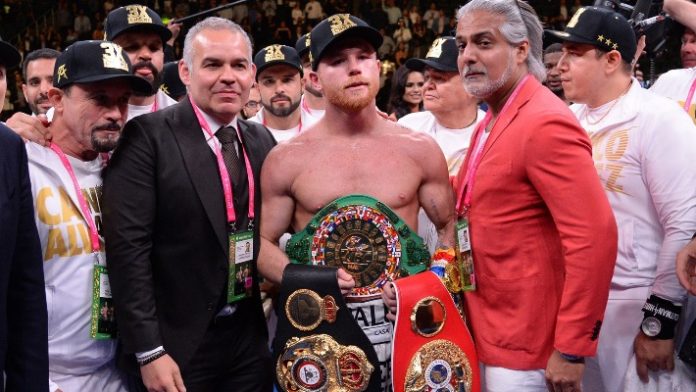 Canelo Alvarez Reacts To Being Stripped Of IBF Middleweight Belt ...