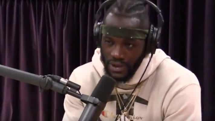 Deontay Wilder Told Joe Rogan He Trained With 45-Pound Vest In 2018 ...