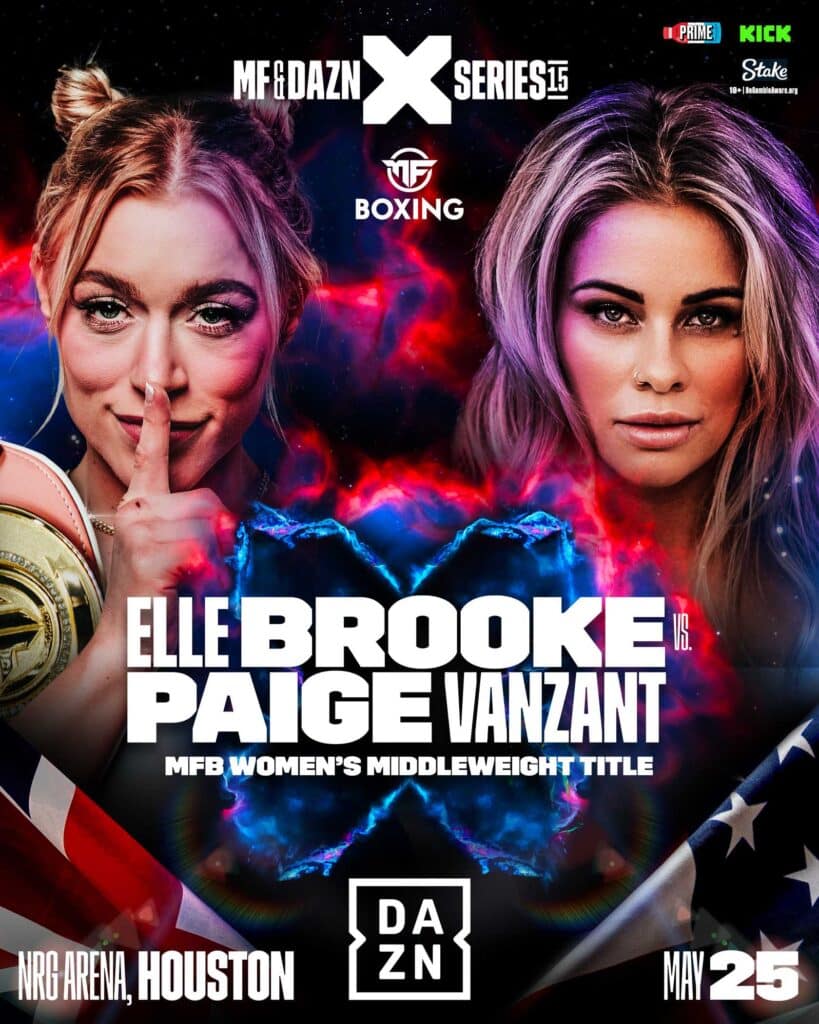 Elle Brooke vs. Paige Vanzant: Misfits X Series 15 Fight Card, Start Time,  Betting Odds - Boxing Daily