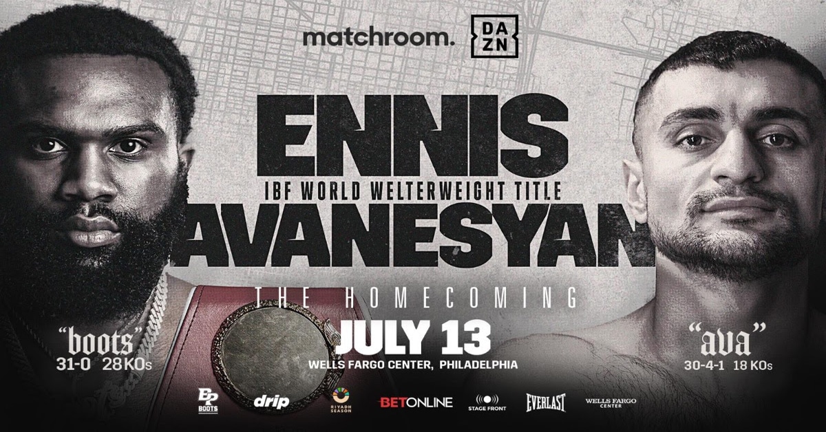 Jaron ‘Boots’ Ennis vs David Avanesyan