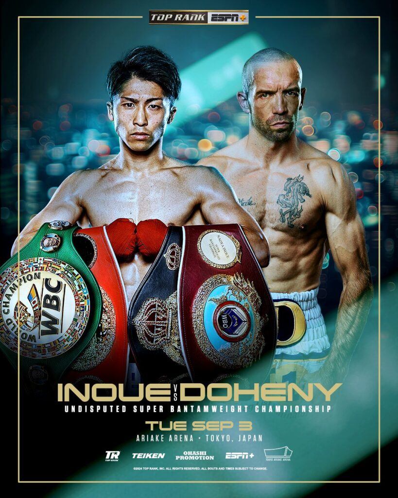 Naoya Inoue vs TJ Doheny Poster