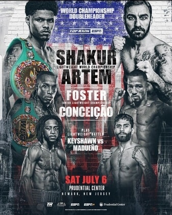 Shakur Stevenson vs Artem Harutyunyan Poster