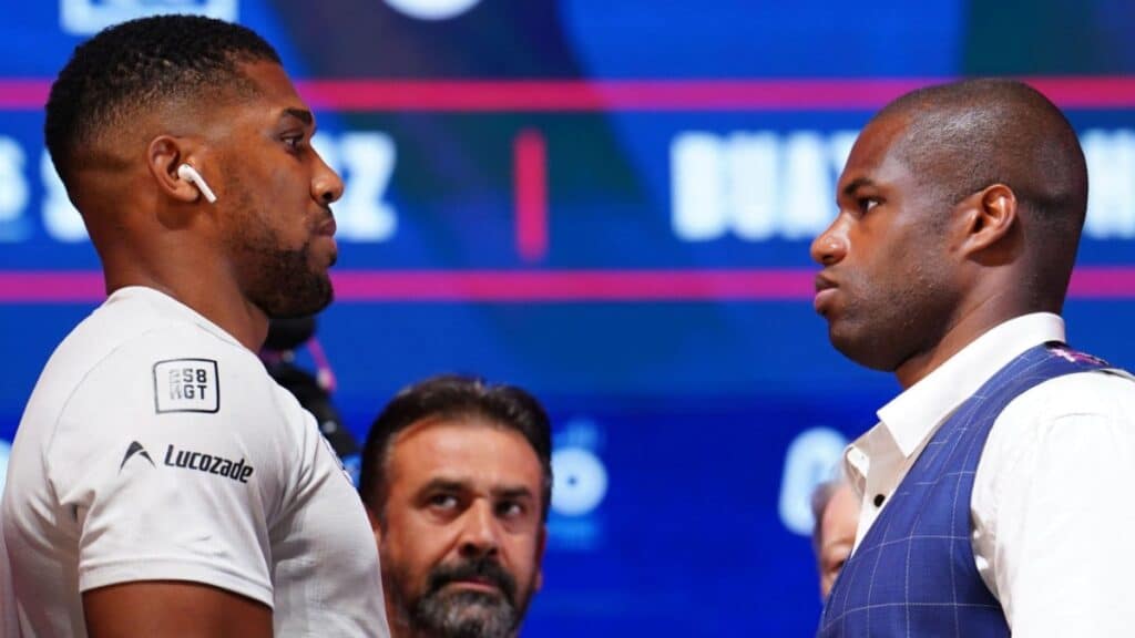 Anthony Joshua, Daniel Dubois