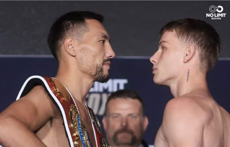 Janibek Alimkhanuly Makes Weight For Title Clash With Andrei Mikhailovich