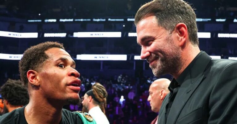 Devin Haney, Eddie Hearn