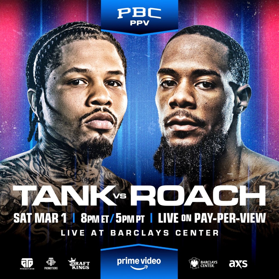 Gervonta Davis vs Lamont Roach Poster